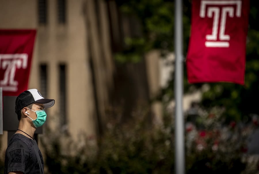Temple University - Never far from the nest