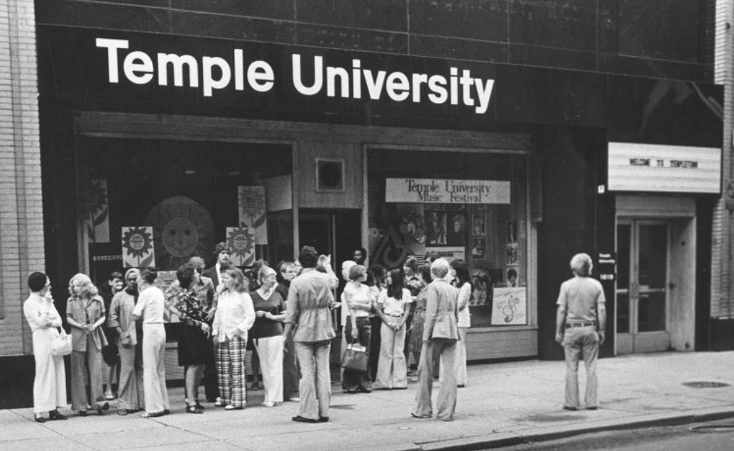 Temple University Center City Historical Image