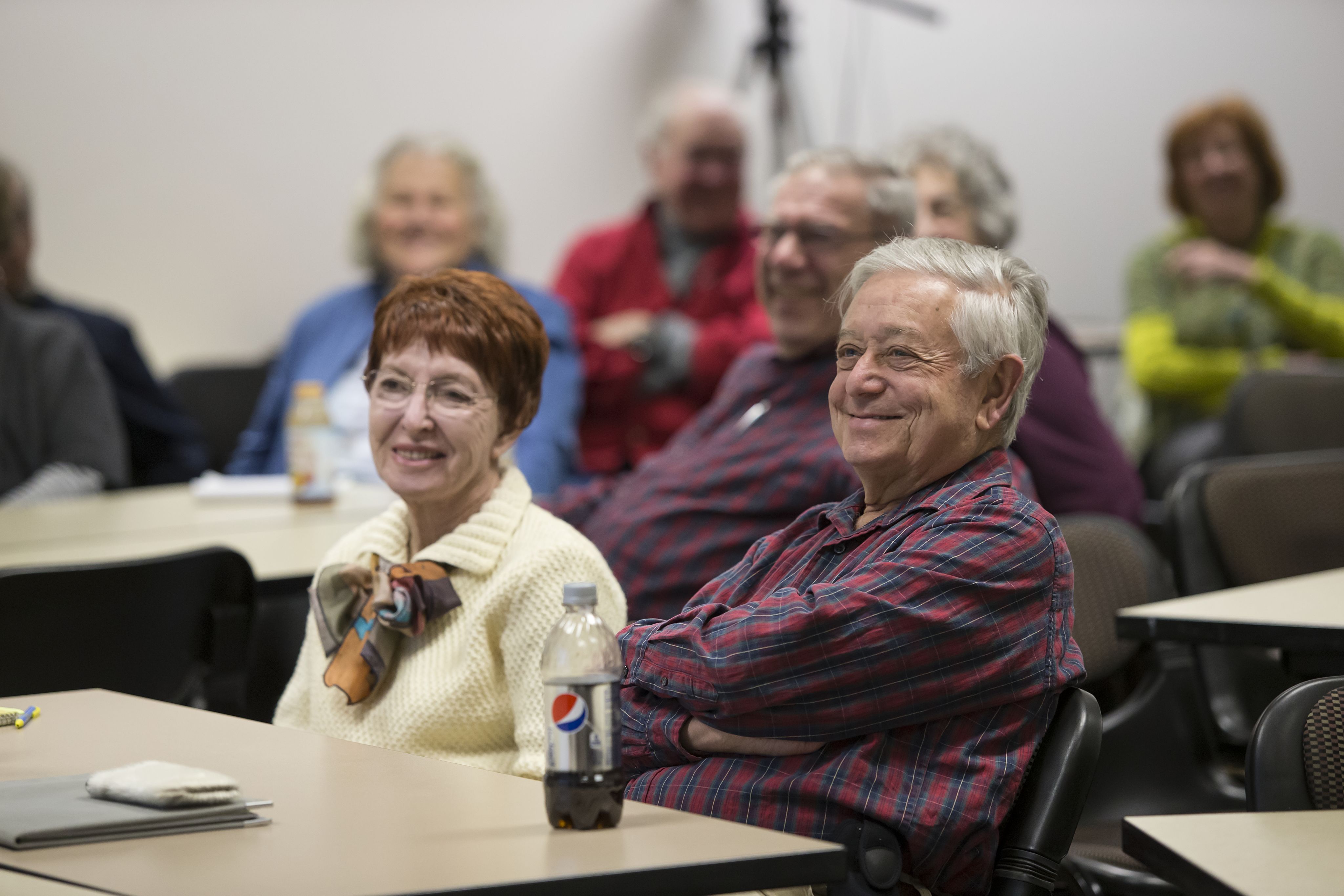 OLLI members enjoying a class