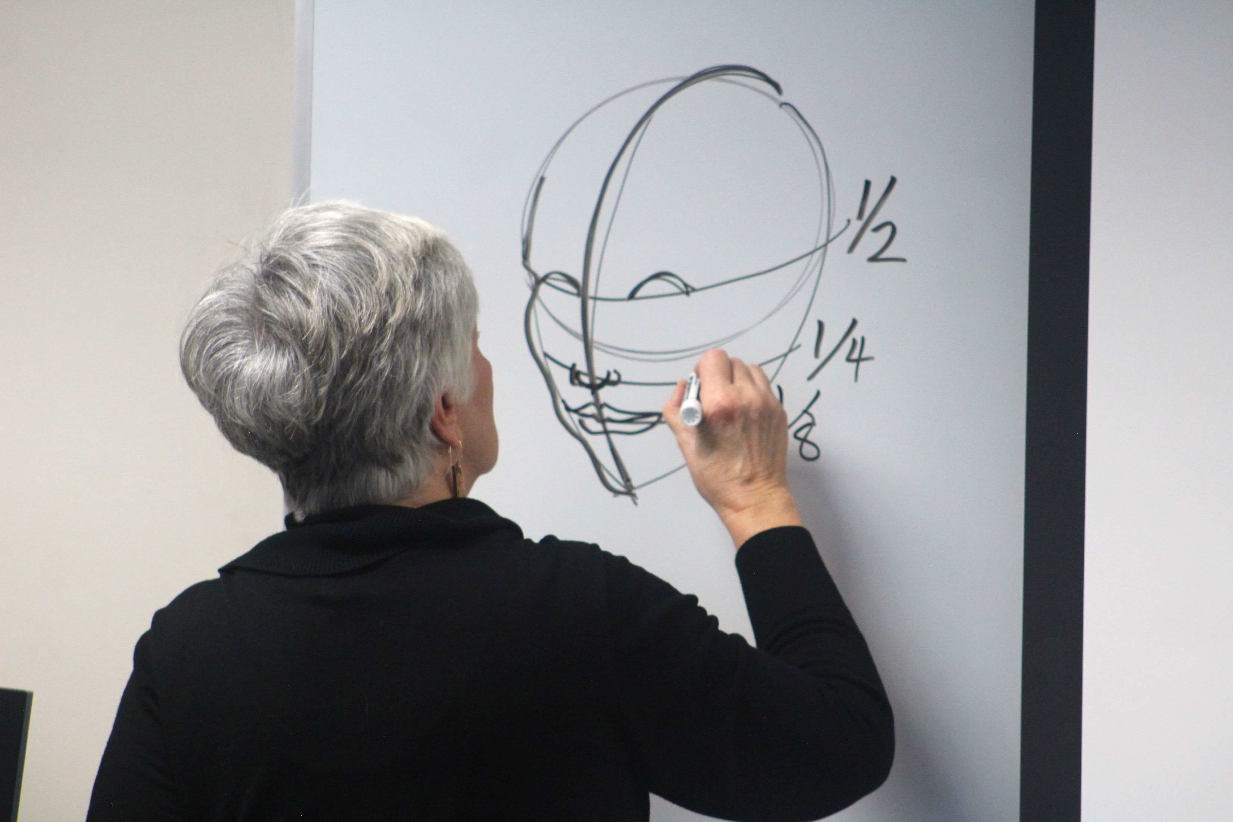 OLLI Instructor Teaching a Course